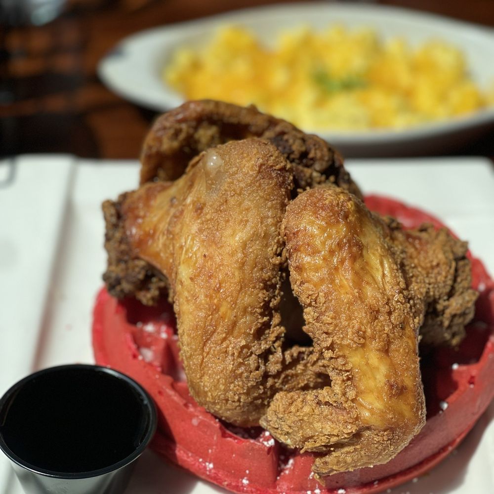 Park Place at The Boardwalk - Chicken and red velvet waffles - Steakhouses Near Me - Katy, Texas