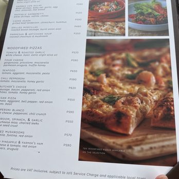 Raffaelle - Pizza menu - Italian Near Me - Manila, NCR