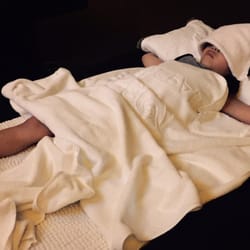 Greater DFW International Massage Academy - He's only 4 and truly enjoys it