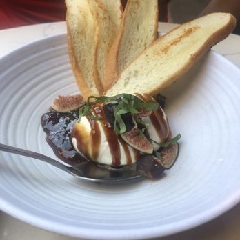 Happy Camper - Burrata with fig - Bars Near Me - Chicago, Illinois
