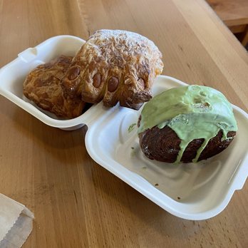 Beloved's Bakery & Cafe - Matcha supreme croissant, bear claw, sausage roll - Bakeries Near Me - Reno, Nevada Beloved's Bakery & Cafe - Matcha supreme croissant, bear claw, sausage roll - Bakeries Near Me - Reno, Nevada