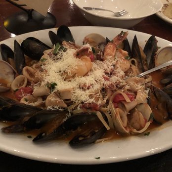 Cafe Gabbiano - Linguine Pescatora - Italian Near Me - Sarasota, Florida Cafe Gabbiano - Linguine Pescatora - Italian Near Me - Sarasota, Florida