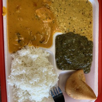 New Spice World - Combo with three items and rice with samosa - Indian Near Me - Corona, California New Spice World - Combo with three items and rice with samosa - Indian Near Me - Corona, California