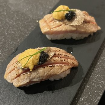 Ju-ichi - Seared tuna with truffle, uni and caviar - Sushi Bars Near Me - San Diego, California Ju-ichi - Seared tuna with truffle, uni and caviar - Sushi Bars Near Me - San Diego, California