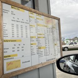 The Donut Mill - Menu as of February 2024