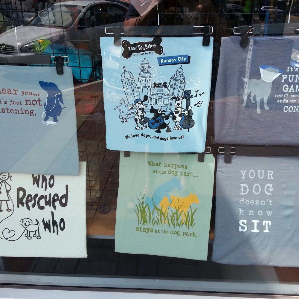 Three Dog Bakery - Tshirts - Pet Stores Near Me - Kansas City, Missouri Three Dog Bakery - Tshirts - Pet Stores Near Me - Kansas City, Missouri