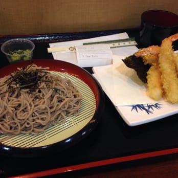 Tempura Hannosuke - Zaru soba and "big tempura" - Japanese Near Me - Edgewater, New Jersey Tempura Hannosuke - Zaru soba and "big tempura" - Japanese Near Me - Edgewater, New Jersey
