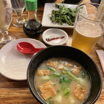 Tokio - Miso Soup & Blistered Shishito Peppers - Ramen Near Me - Denver, Colorado Tokio - Miso Soup & Blistered Shishito Peppers - Ramen Near Me - Denver, Colorado