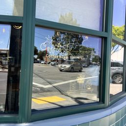 Exterior outside entrance of Sama Coffee Shop - San Mateo, California Exterior outside entrance of Sama Coffee Shop - San Mateo, California