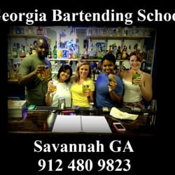 Georgia Bartending School - Learn bartending in a real bar set up! 912-480-9823