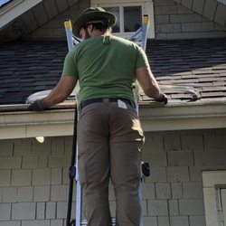 National Yard Work - Cleaning Gutters