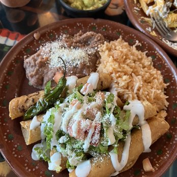 Matachines Authentic Mexican Food - Flautas Plate - Mexican Near Me - Edmond, Oklahoma Matachines Authentic Mexican Food - Flautas Plate - Mexican Near Me - Edmond, Oklahoma
