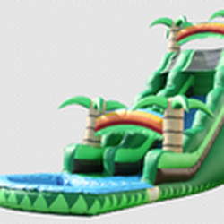 Jump N Splash - Tropical Water Slide