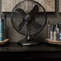 Parlour interior retail image.