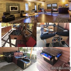 River Crest Cabins - Top photo- advertised pic The rest- actual