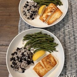 Wild Alaskan Company - Pan Seared Pacific Halibut W black
