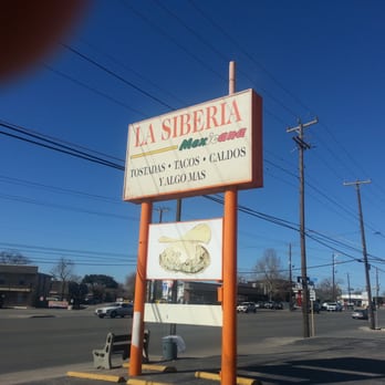 La Siberia Mexican Restaurant - Store sign on street - Mexican Near Me - San Antonio, Texas La Siberia Mexican Restaurant - Store sign on street - Mexican Near Me - San Antonio, Texas