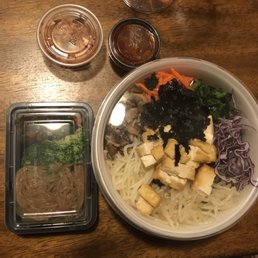 Vegan bibimbap $13 Vegan bibimbap $13