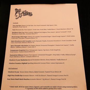 The Wolves - Cocktail menu - Cocktail Bars Near Me - Los Angeles, California The Wolves - Cocktail menu - Cocktail Bars Near Me - Los Angeles, California