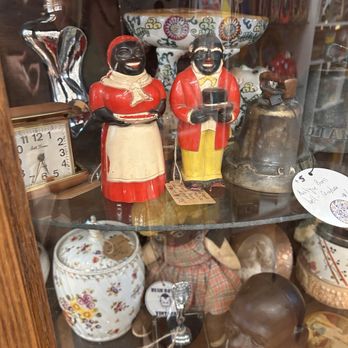 Bijou Galleries - Jim Crow artifacts that belong in the Jim Crow museum in Michigan, not in an antique store - Antiques Near Me - Cold Spring, New York