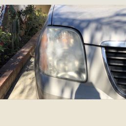 Before my headlights were really bad, picture doesn't capture how truly bad they were. Before my headlights were really bad, picture doesn't capture how truly bad they were.