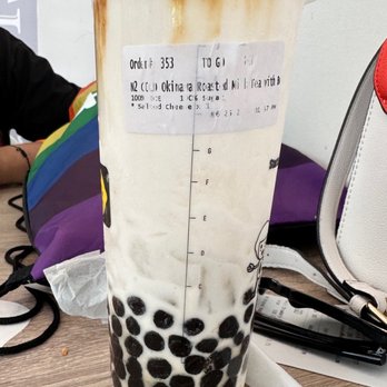 Happy Lemon - South Lake Union - Okinawa milk tea with salted cheese - Bubble Tea Near Me - Seattle, Washington Happy Lemon - South Lake Union - Okinawa milk tea with salted cheese - Bubble Tea Near Me - Seattle, Washington