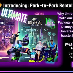 Bright Scooters - Ultimate p2p Park to Park Package