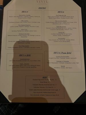 Menu photo 7 Vinyl Steakhouse New York, NY Menu photo 7 Vinyl Steakhouse New York, NY