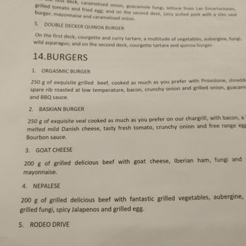 Baskian - They have the "Orgasmic Burger". Sounds great but that and the Baskian burger are unable to be had with the €9 special. - Burgers Near Me - Bilbo, BI