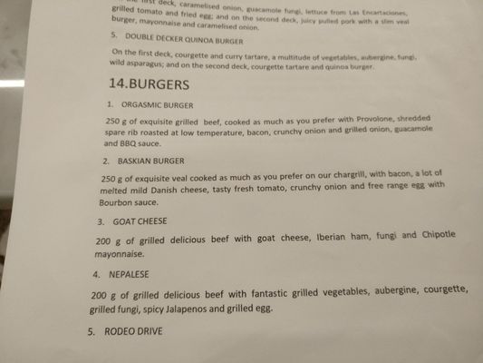 Menu photo 1 Baskian Bilbo, BI