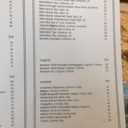 Menu Menu