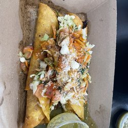 Chevron - Honduran Chicken Tacos, tasty!