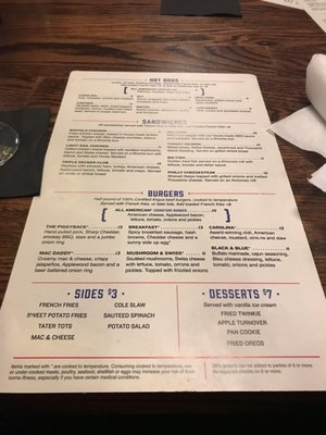 Menu photo 3 All American Pub Charlotte, NC Menu photo 3 All American Pub Charlotte, NC