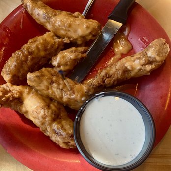 Toot's Restaurant - Chicken tenders with mild buffalo - Burgers Near Me - Murfreesboro, Tennessee