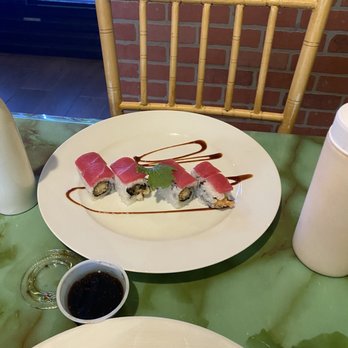 Sushi Wok - Red Dragon Roll! With shrimp tempura! - Sushi Bars Near Me - Jacksonville, Florida Sushi Wok - Red Dragon Roll! With shrimp tempura! - Sushi Bars Near Me - Jacksonville, Florida
