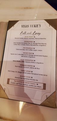 Menu photo 8 Vegas Vickie's Las Vegas, NV Menu photo 8 Vegas Vickie's Las Vegas, NV