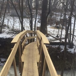 Bob's Treehouse - Day shot of the bridge