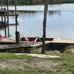 Gnarly Gar Marina And Bar - Chris Craft restored boat