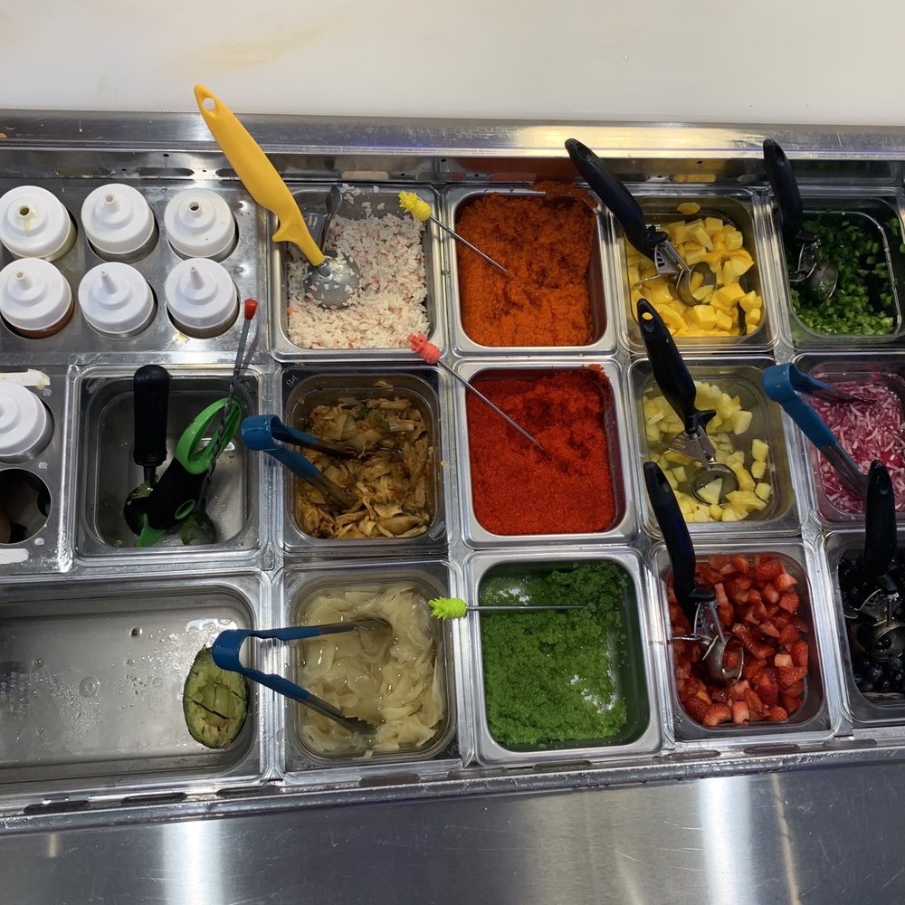 Poké Fish - Toppings, Poke Fish, off Kennedy & Westshore, South Tampa - Poke Near Me - Tampa, Florida Poké Fish - Toppings, Poke Fish, off Kennedy & Westshore, South Tampa - Poke Near Me - Tampa, Florida