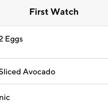 First Watch - Breakfast & Brunch Near Me - Indianapolis, Indiana First Watch - Breakfast & Brunch Near Me - Indianapolis, Indiana