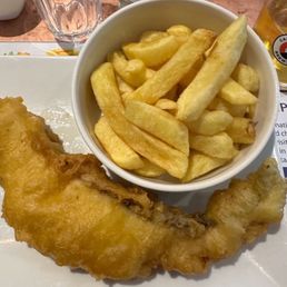Cod fish and chips Cod fish and chips