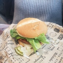 Wayback Burgers - Great for burger and fries, very homemade-like. large serving sizes. Shakes were great but small for the price. Service was great too!