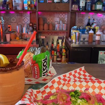Ay Wey Antojitos - Paloma with tamarind rim, carne asada taco, adobada taco, tosti-ceviche - Mexican Near Me - Phoenix, Arizona