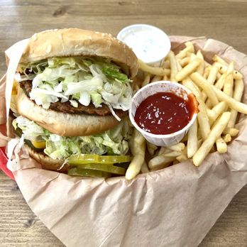 Nice Burger - Big Guy Burger - Vegan Near Me - Stanton, California Nice Burger - Big Guy Burger - Vegan Near Me - Stanton, California