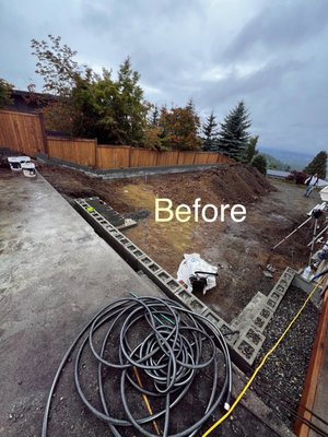 Excavation, hardscape and…. jobs - Lots of jobs done. These are just a couple that I’ve taken photos of. We do stump grinding, small excavation and hardscape Excavation, hardscape and…. jobs - Lots of jobs done. These are just a couple that I’ve taken photos of. We do stump grinding, small excavation and hardscape