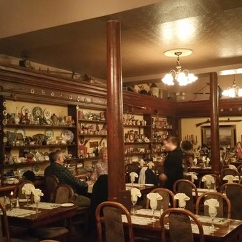 Brigadoon - Main Dinning Room with wall of British memorabilia. - Canadian (New) Near Me - Oxford Mills, Ontario