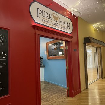 Perk On Main - the entrance to the restaurant - Creperies Near Me - Middletown, Connecticut Perk On Main - the entrance to the restaurant - Creperies Near Me - Middletown, Connecticut