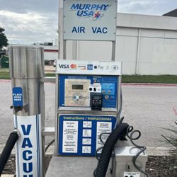 Murphy USA - Broken vacuum with no out of order sign
