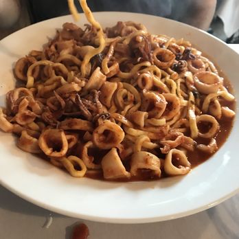 Rino's Place - Most of this is calamari!!! - Italian Near Me - Boston, Massachusetts Rino's Place - Most of this is calamari!!! - Italian Near Me - Boston, Massachusetts