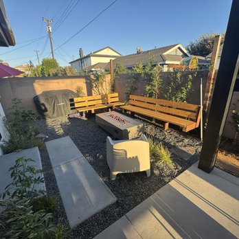 Innovative Builders - Fire Pit and Benches with BBQ - General Contractors Near Me Innovative Builders - Fire Pit and Benches with BBQ - General Contractors Near Me